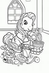 Easter Pony sketch template