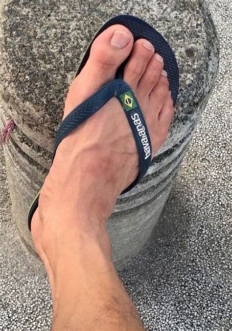 pin by al on havaianas mens flip flops male feet feet