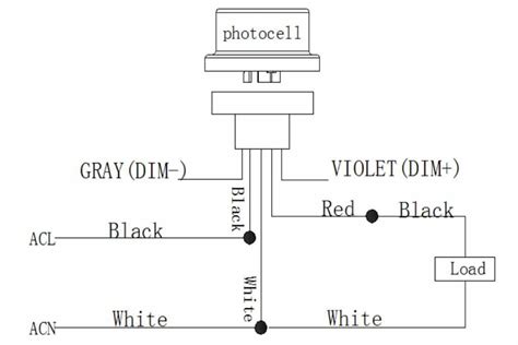 photocell sensor wiring diagram easy wiring