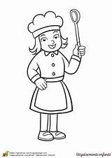 Chef Coloring Pages Girl Kids Little Coloriage Sheet Cartoon Chefmaster Dessin Colorier Mewarnai Drawing Et Kitty Hello Printable Un Coloringpagesfortoddlers sketch template