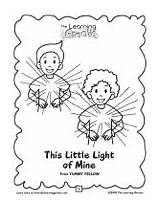 Mine Light Little Coloring Below Print Click Sheet sketch template