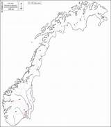 Norway Outline Map Roads Hydrography Base Maps sketch template