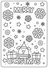Merry Coloring Christmas Printable Pages Whatsapp Tweet Email sketch template
