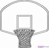 Basketball Hoop Draw Drawing Goal Clipart Step Cartoon Stand Drawings Sketch Sports Dragoart Printable Basket Culture Pop Coloring Ball Backboard sketch template