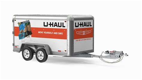 haul  cargo trailer model turbosquid