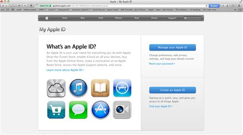 create apple id  apple mail account
