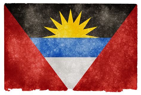 free photo antigua and barbuda grunge flag aged resource national