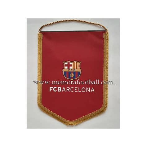 fc barcelona spain official pennant