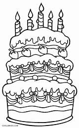 Cake Coloring Birthday Pages Happy Cookies Printable Cupcakes Kids Cool2bkids Print Cakes Color Drawing Wedding Getdrawings Getcolorings Cupcake Colorings Cute sketch template