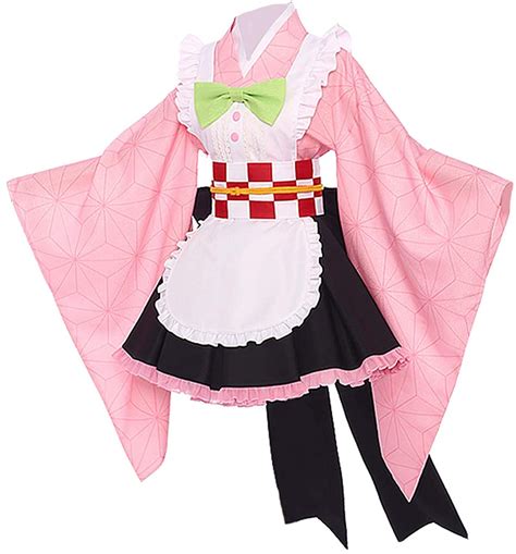 kamado nezuko cosplay costume uniform kimono