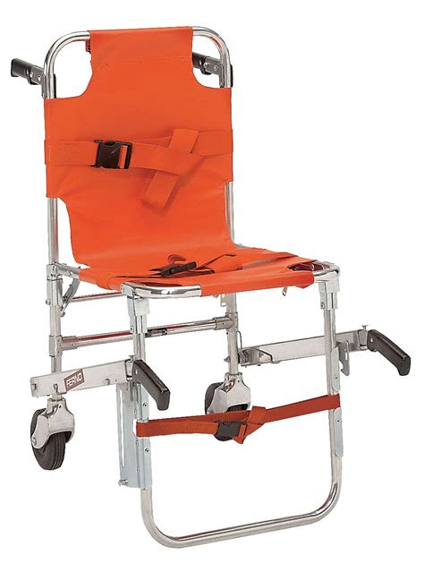 ferno stair chair   lb weight capacity orange hrhmodel