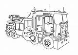 Coloring Pages Wrecker Longhouse Kids Iroquois Wuppsy Fire Truck Getcolorings Transportation Tractor Color sketch template
