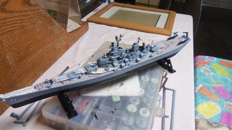 Uss Missouri Battleship Plastic Model Military Ship Kit 1 535
