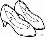 Shoes Coloring Pages Summer sketch template