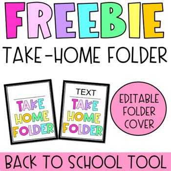 freebie  home folder cover  lashes  littles tpt