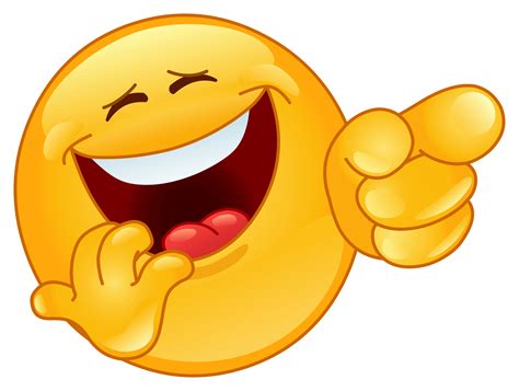 emoticon laughing hysterically clipart