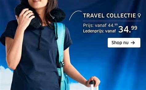 travel collectie aanbieding bij anwb