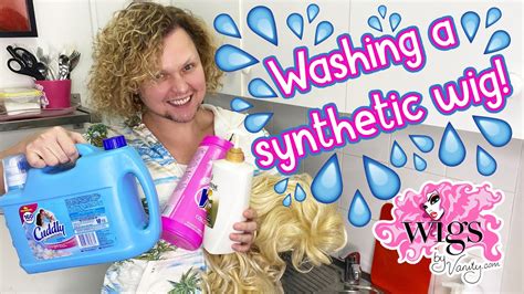 wash  synthetic wig youtube