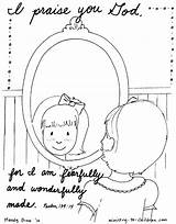 Coloring Pages Am 139 Psalm Made Bible Children God Fearfully Psalms Printable Special Sheets Preschool Wonderfully 14 Kids Activities Color sketch template