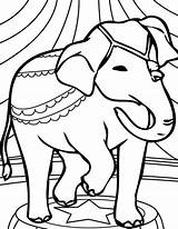 Zirkus Ausmalbild Elephants Clipartbest Coloringsky Clipartmag sketch template
