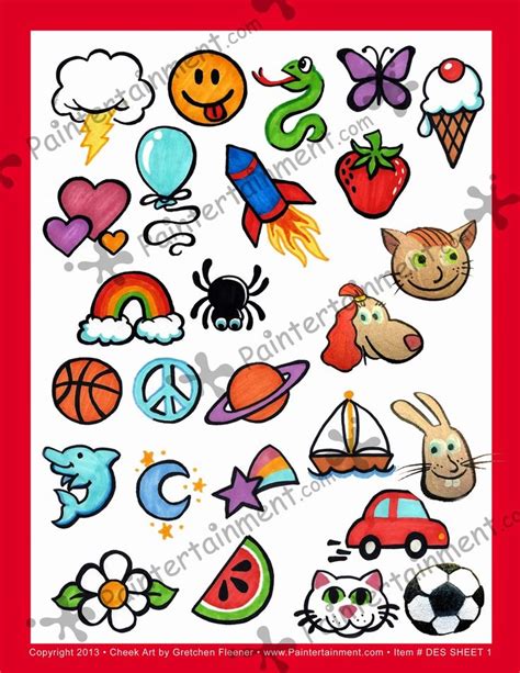 printable easy face painting templates printable world holiday