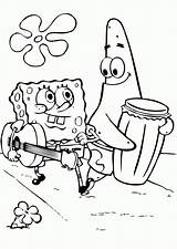 Spongebob 2000s Nickelodeon Ausmalbild 90er Coloringhome sketch template