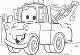 Coloring Mater Pages Tow Cars Print Gif Popular sketch template