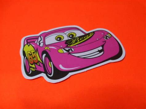 pink cars sticker decal bumper stickers actual pattern fun ebay