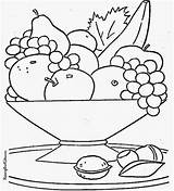 Fruit Salad Drawing Getdrawings Coloring sketch template