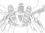 Testament Exodus Hubpages Commandments Ot Moses sketch template