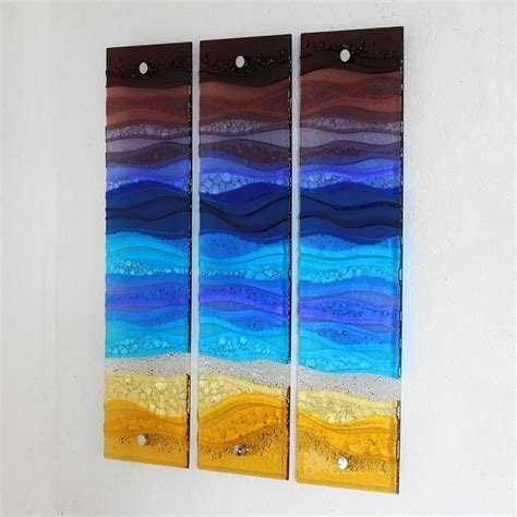 2023 best of large fused glass wall art