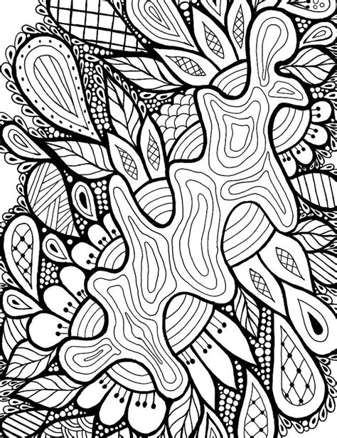 zentangle downloadable coloring page    coloring pages zentangle color