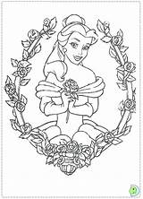 Beast Beauty Coloring Pages Rose Characters Disney Belle Printable Color Dinokids Print Getcolorings Getdrawings Close Colorings Comments sketch template