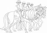Ausmalbilder Lenas Stable Mistral Horse Colouring Nwo Sketches Jeunesse Tv5monde sketch template