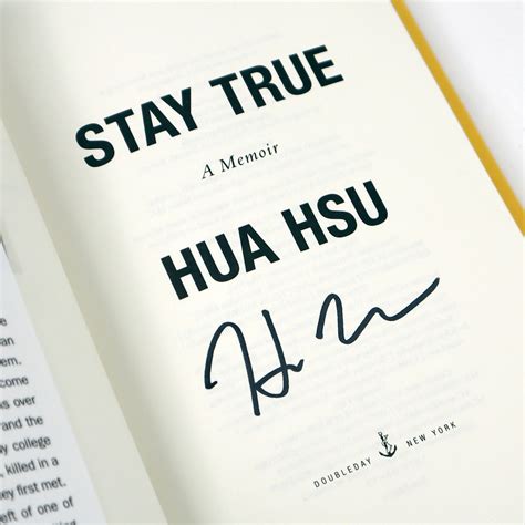 hua hsu stay true book signed turntablelabcom