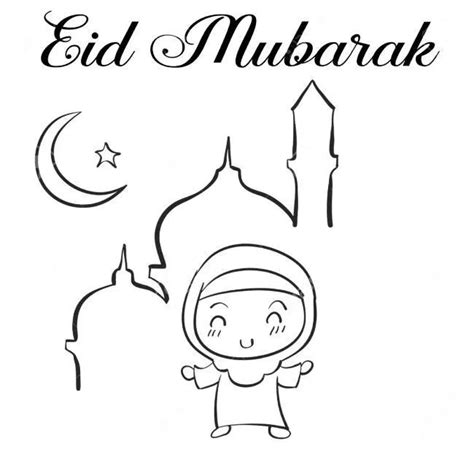 printable eid mubarak colouring pages    eid mubarak