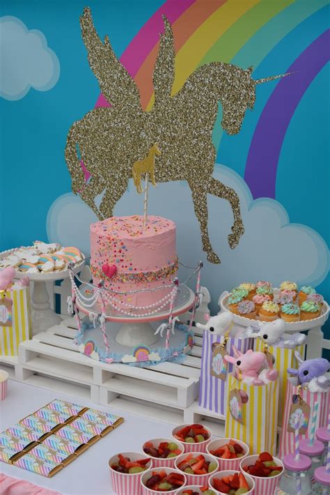 tullys rainbow unicorn birthday party stuff mums
