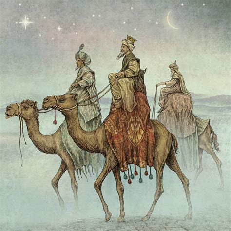 Three Wise Men Folio Illustration Agency