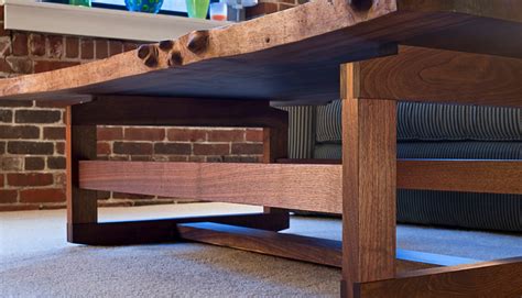 wood slab coffee table infusion furniture