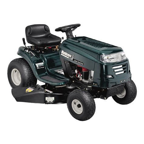 bolens  hp manual  cut lawn tractor  lowescom