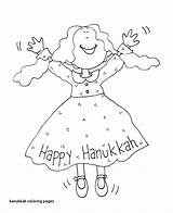Coloring Chanukah Printable Pages Getdrawings sketch template