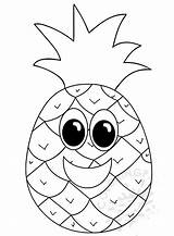 Abacaxi Pineapples Educação Onlinecoloringpages Coloringpage sketch template