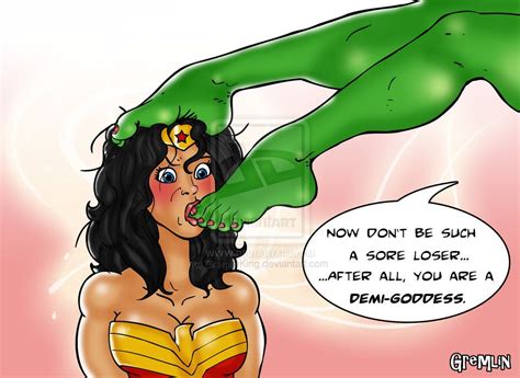 She Hulk Gets Wonder Woman To Suck Toes Superhero Foot