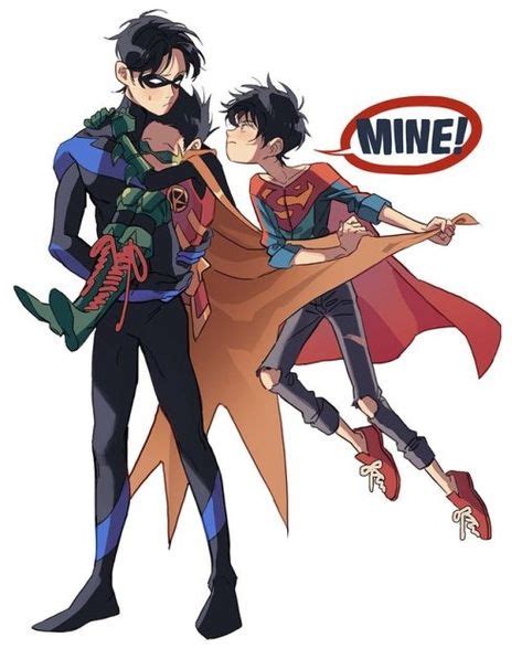 by letmediealone jon and dami~ super bat comics marvel comics