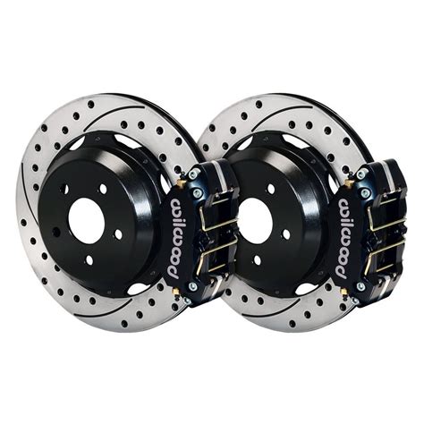 wilwood    street performance drilled  slotted rotor dynapro caliper rear brake