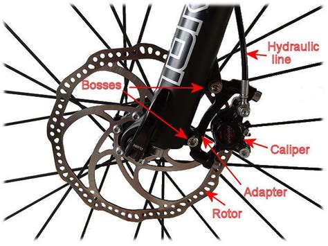 sharing anatomy  mountain bike parts components bicycle disc brakes mountain bike