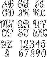 Monogram Letters Printable Alphabet Stencils Printablee Via sketch template