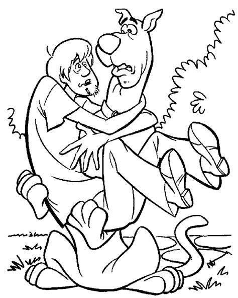 kids   scooby doo coloring pages