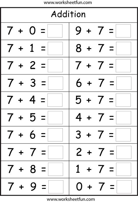 pin  linda deavours  karty pracy math addition worksheets