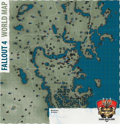 fallout  world map game mapscom